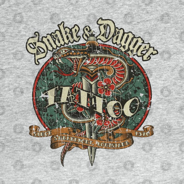 Snake & Dagger Tattoo 1976 by JCD666
